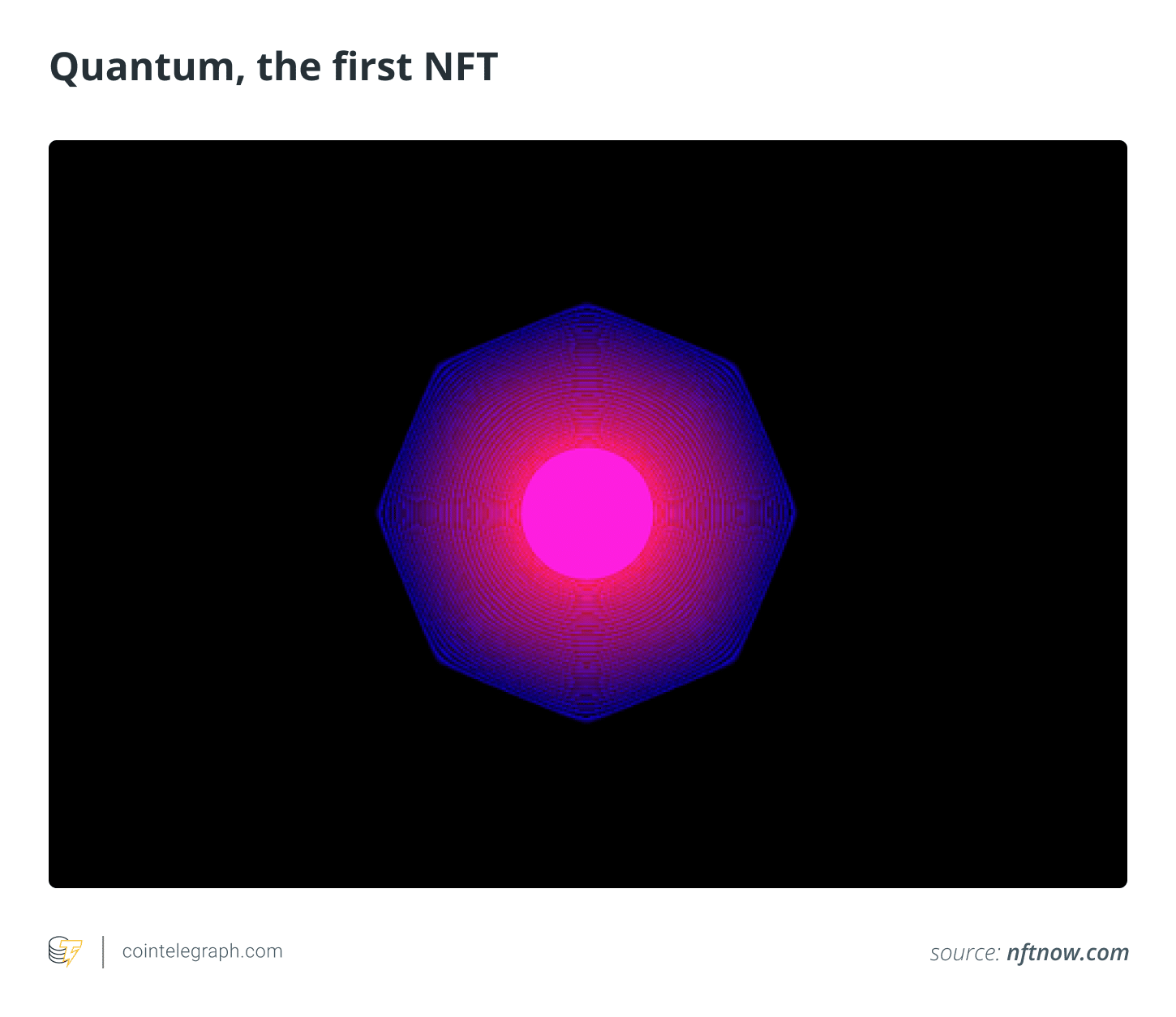 Quantum the first NFT